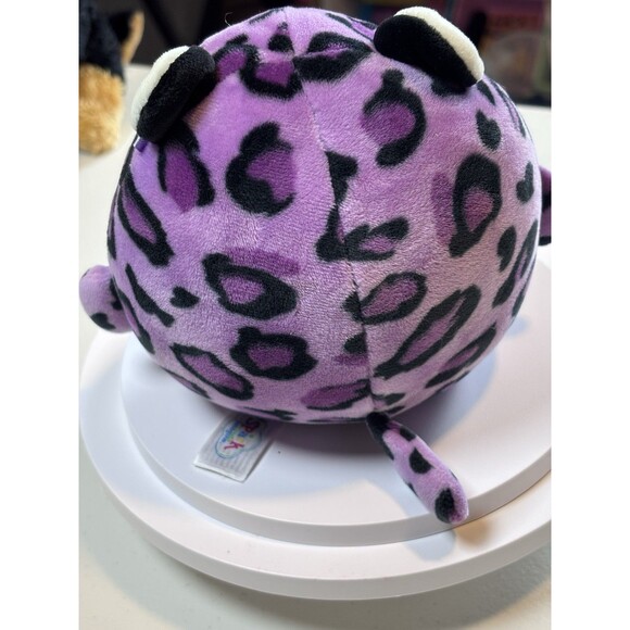 Spark Create Imagine Jaguar Leopard Plush Round Stuffed Animal Toy 2021 - Picture 3 of 9